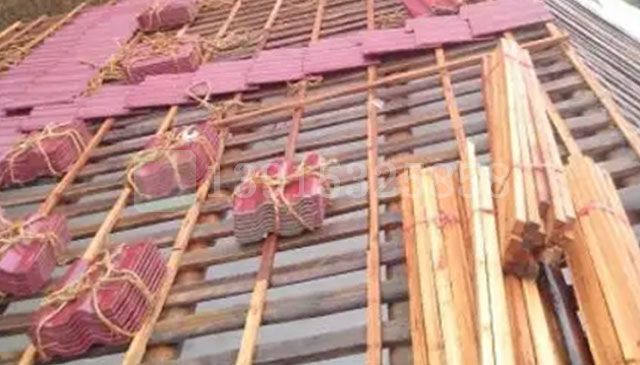 琉璃瓦與古代木質建筑相得益彰(圖1)