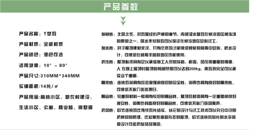 法式T型瓦